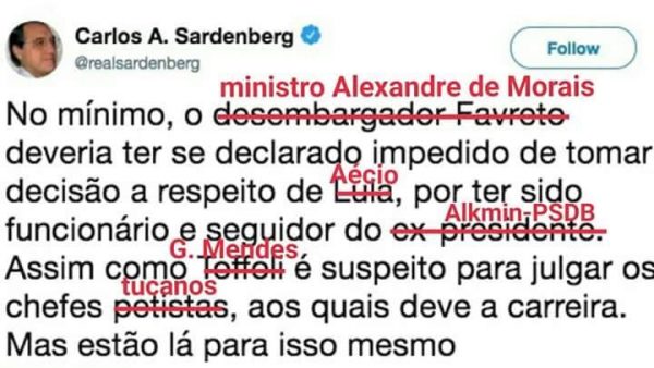 O post de Carlos Alberto Sardenberg revisto e atualizado