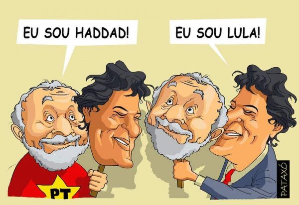 Resultado de imagem para haddad sem rumo charges