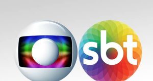 Logotipos da Globo e do SBT.