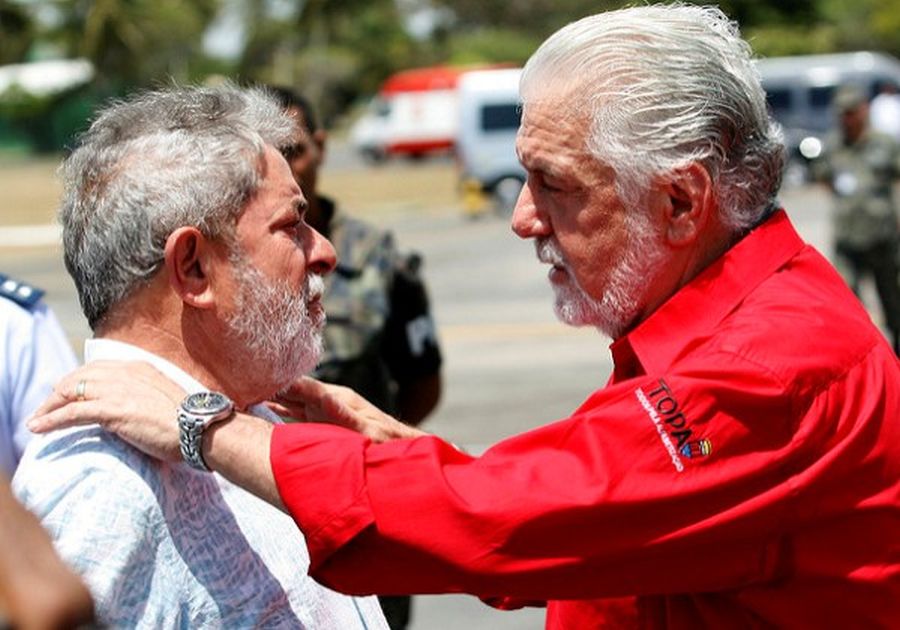Lula e Jaques Wagner. Foto: Ivan Erick Baldivieso/Secom