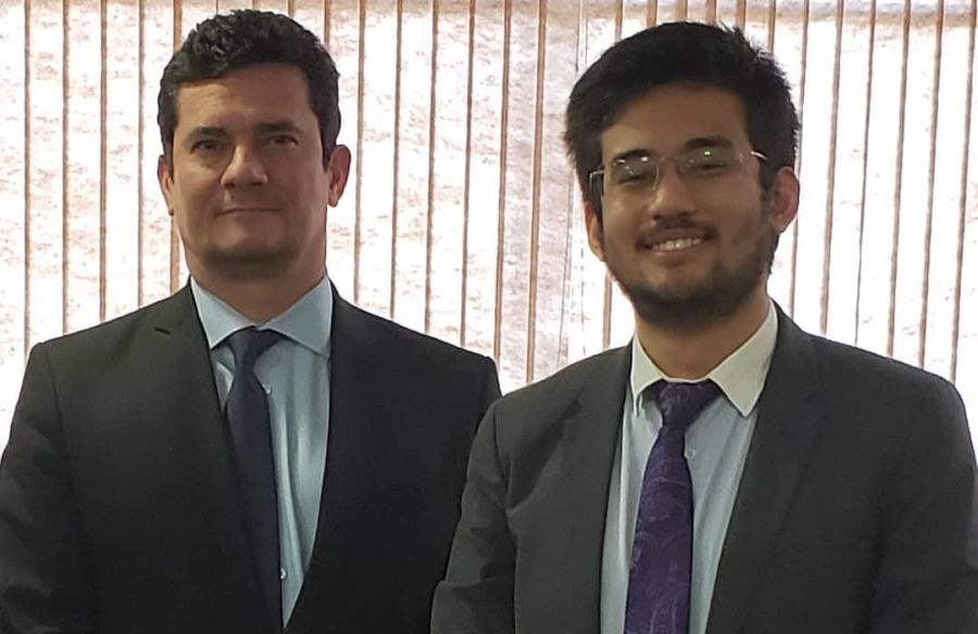 Sérgio Moro (Podemos) e Kim Kataguiri (DEM-SP). Foto: Divulgação/Twitter