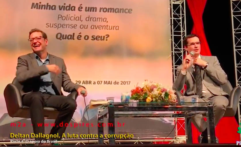 Vladimir Netto e Deltan Dallagnol