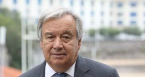 O Secretário-Geral das Nações Unidas, António Guterres. Foto: Ludovic Marin/AFP