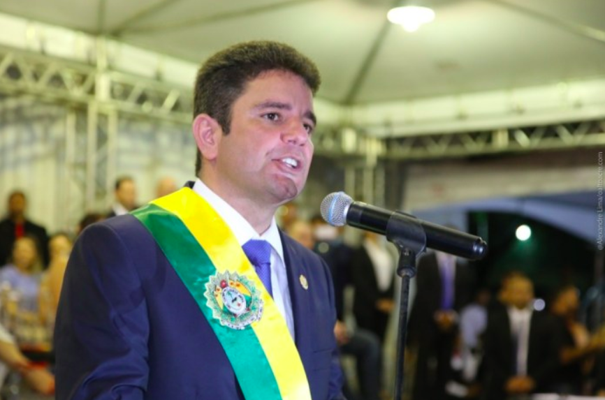 O Governador do Acre Gladson Cameli, do PP, é alvo da Polícia Federal. Foto: Alexandre Lima