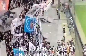 VÍDEO – Torcida de futebol alemã grita, após atentado terrorista em Hanau: “Fora, nazistas!”