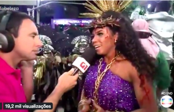 VÍDEO: Evelyn Bastos, que fez Jesus mulher na Mangueira, diz que Ele poderia ser de “qualquer gênero”