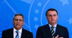 Walter Braga Netto e Jair Bolsonaro