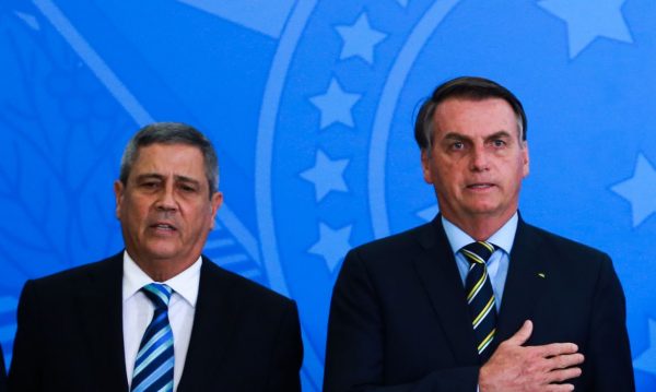 Walter Braga Netto e Jair Bolsonaro podem estar juntos no 7 de setembro