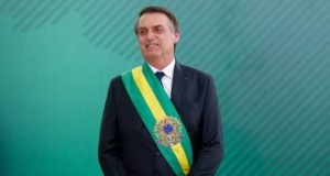 Jair Bolsonaro na posse
