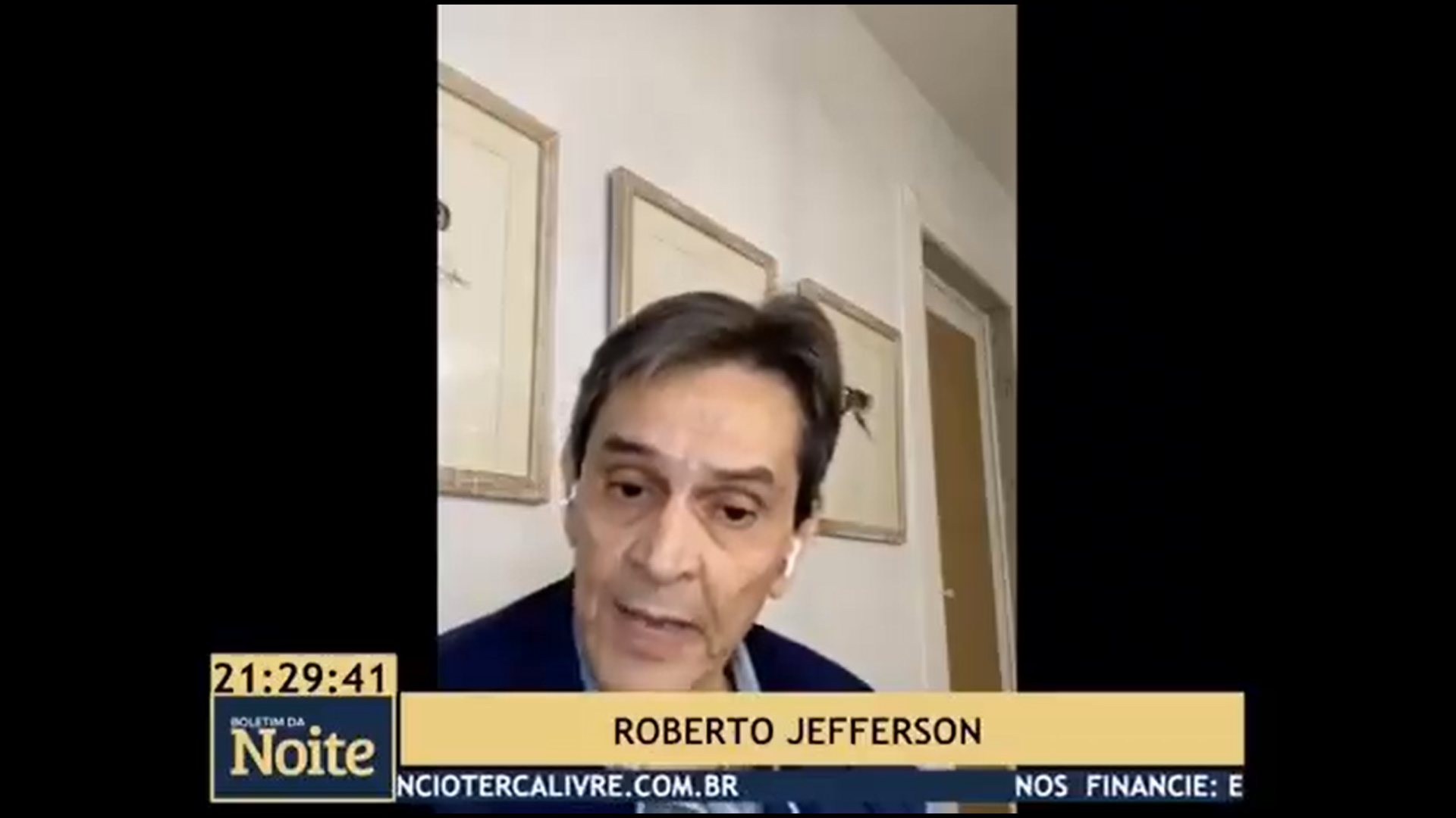 VÍDEO: Roberto Jefferson diz que esposa de Moraes "saiu da cozinha e