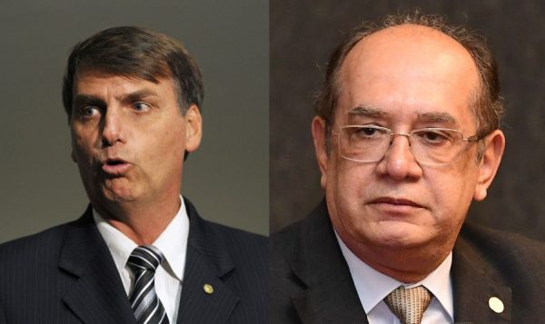 Veja Bolsonaro e Gilmar Mendes