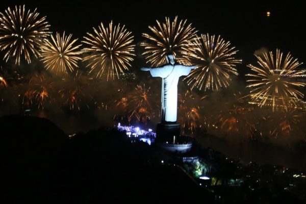 Réveillon no Rio. Foto: Reprodução/TV Globo