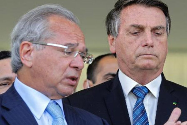 Paulo Guedes e Jair Bolsonaro