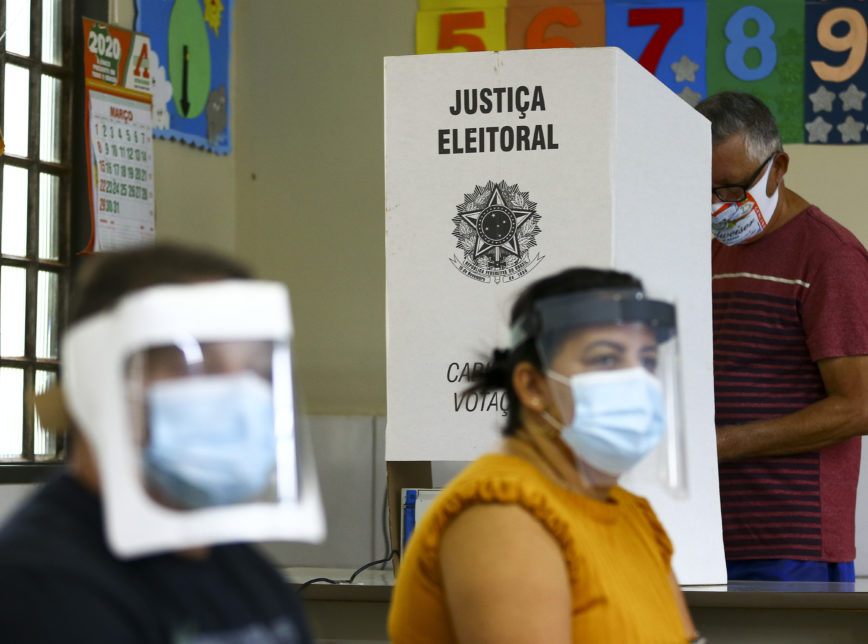 Se necessário, forças federais podem ser convocadas para garantir segurança nas eleições de 2022, de acordo com o presidente do TRE-RJ. Foto: Marcelo Camargo/Agência Brasil