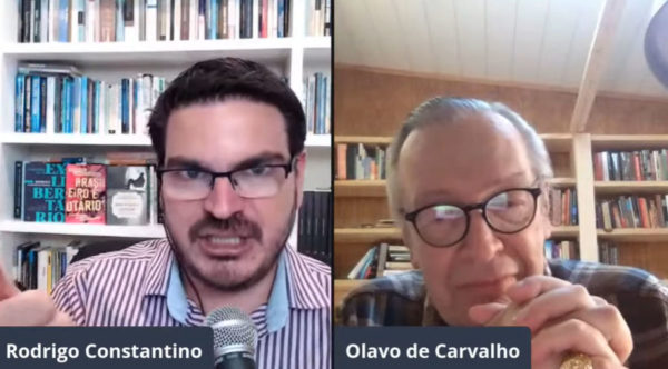 Veja Constantino e Olavo de Carvalho