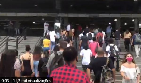 Video Uninove Tem Aglomeracao Na Pandemia Em Local Da Fuvest