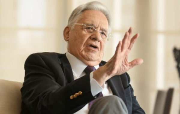 O ex-presidente Fernando Henrique Cardoso