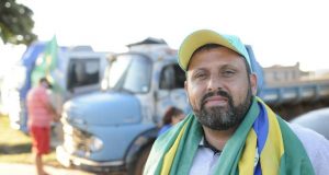 Wallace Costa Landim, conhecido como chorão, foi um dos líderes da greve dos caminhoneiros em 2018