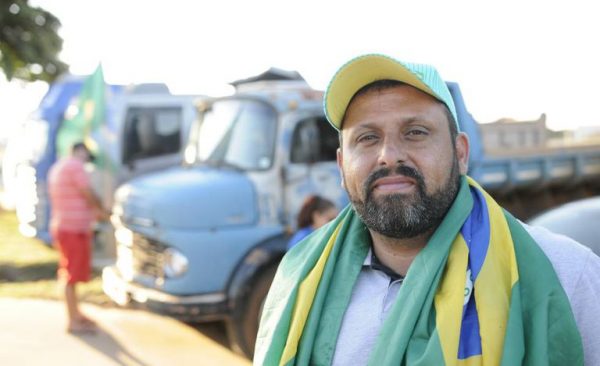 Wallace Costa Landim, conhecido como chorão, foi um dos líderes da greve dos caminhoneiros em 2018