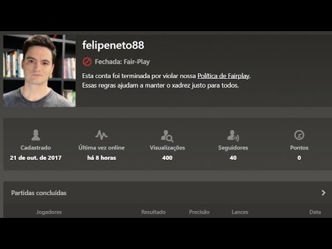 Felipe Neto foi pego cheatando no xadrez online - Análise do MI