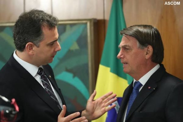 Rodrigo Pacheco e Bolsonaro