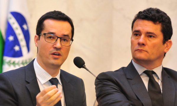 Deltan Dallagnol e Sergio Moro