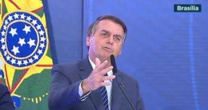 O presidente Jair Bolsonaro