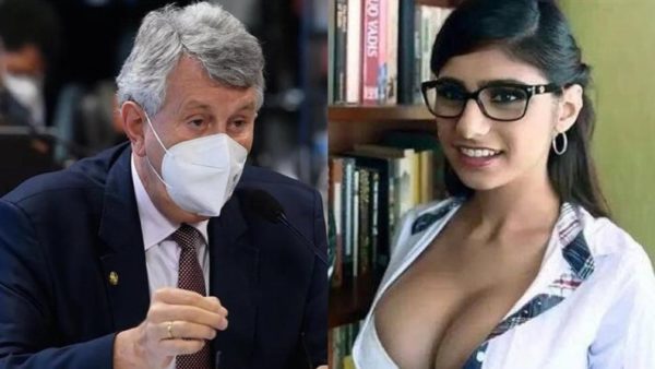 Heinze A Figura Mais Patetica Da Cpi Nega Ter Citado A Ex Atriz Porno Mia Khalifa