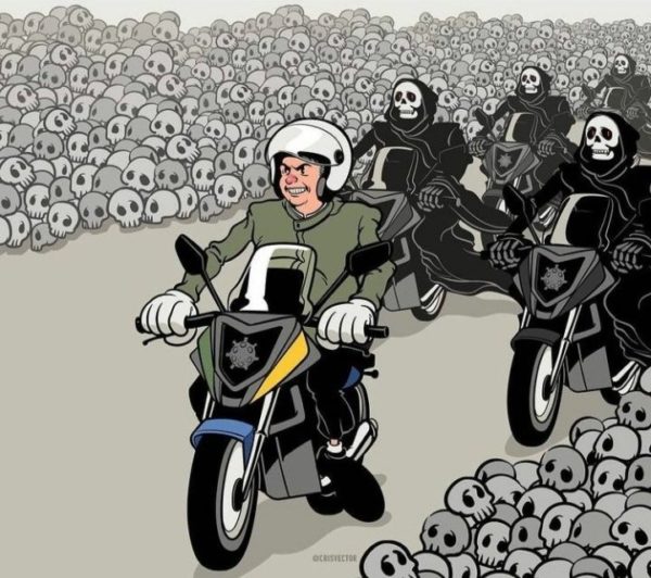Caiu na rede: a motociata da morte de Bolsonaro