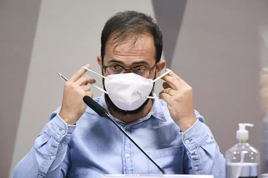 Luis Ricardo Miranda em depoimento à CPI da Covid