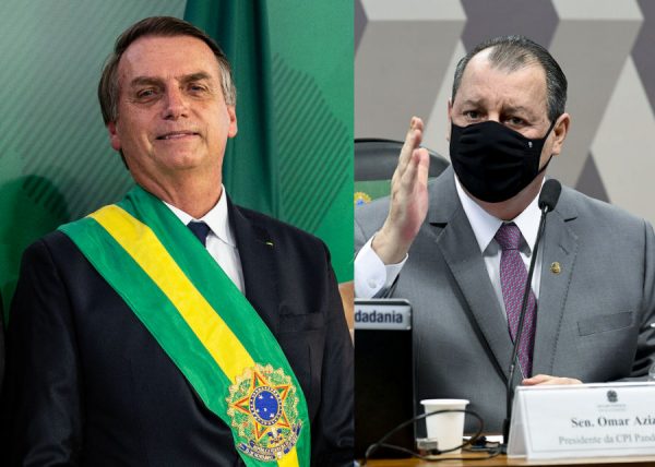 Veja Aziz e Bolsonaro
