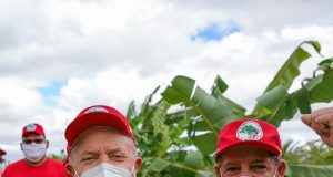 Lula visitando assentamento do MST em Pernambuco, em 2021. Foto: Ricardo Stuckert.