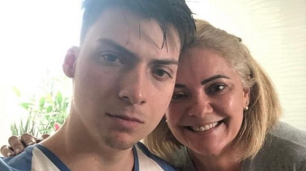 Jair Renan e Ana Cristina Valle, ex-mulher de Bolsonaro