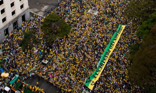 Bolsonaristas nas ruas