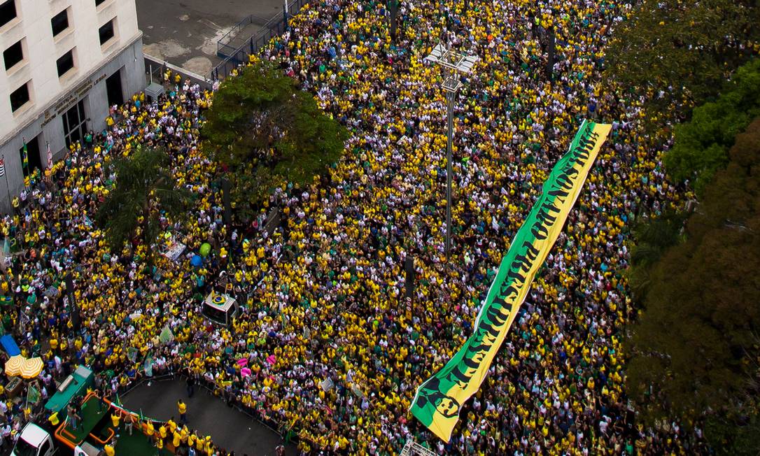 Bolsonaristas nas ruas