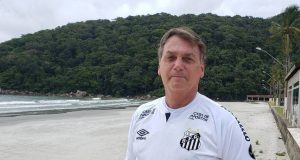 Jair Bolsonaro de férias