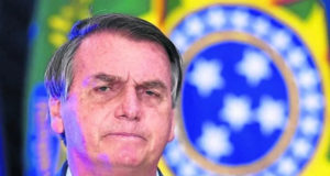 O presidente Bolsonaro