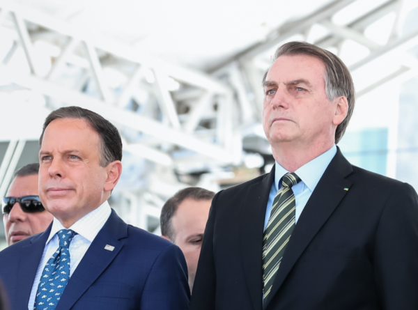 João Dória e Bolsonaro João Dória e Bolsonaro