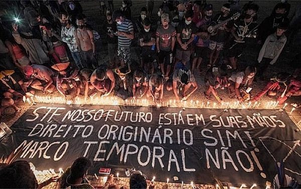 Indígenas se mobilizam contra o "Marco Temporal"