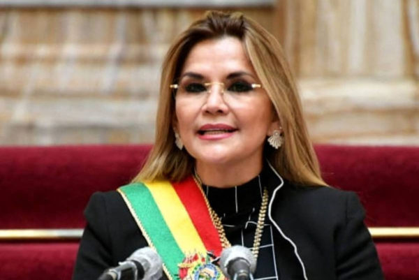 Jeanine golpista da Bolívia