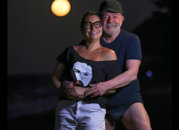 Lula e Janja no Ceará