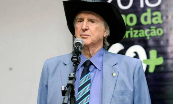 O cantor bolsonarista Sérgio Reis