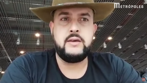 O bolsonarista Zé Trovão