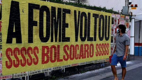 Veja a fome e o Bolsonaro