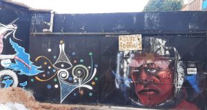 Fachada da instituição que foi atacada