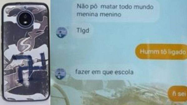 Adolescentes planejavam o atentado via WhatsApp