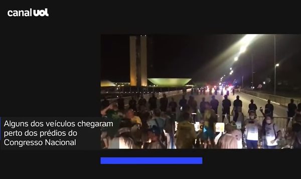 Bolsonaristas invadem