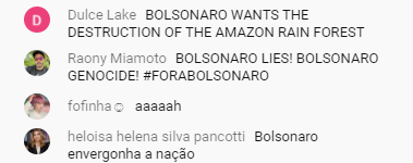 Brasileiros criticam Bolsonaro em live da ONU