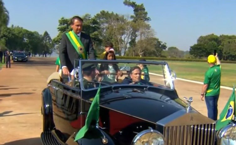 Jair Bolsonaro e seu chofer, Nelson Piquet