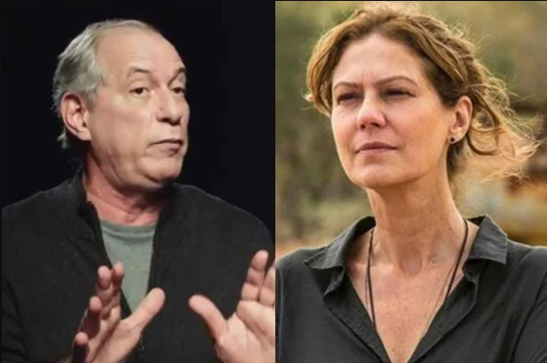 Ciro Gomes e Patrícia Pillar. Imagem: Reprodução